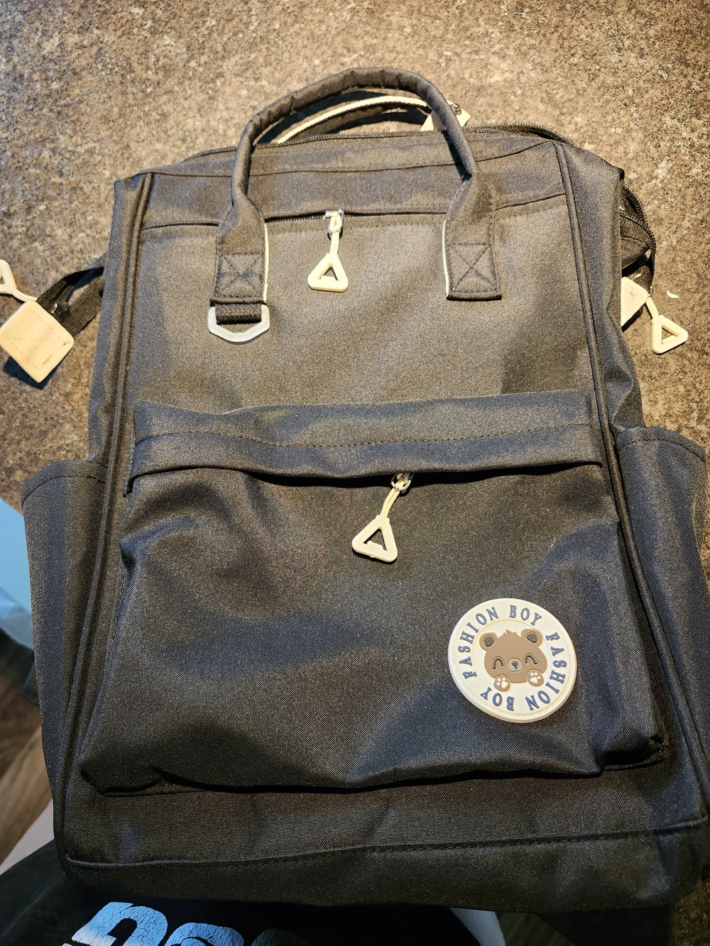Black  Backpack - Casual Daypack